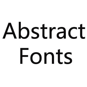 AbstractFonts